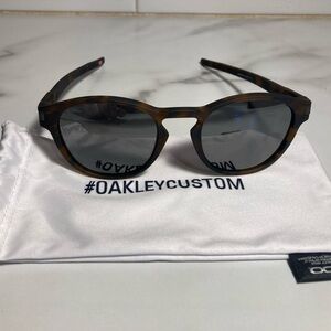 Oakley Latch with Tortoise Frame and Black Lenses